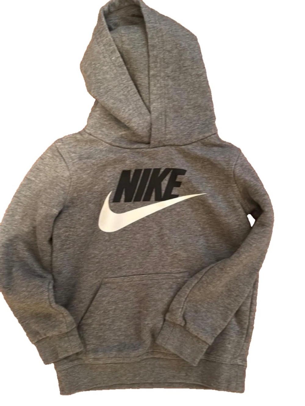 Nike Swoosh Grey Hoodie 4T